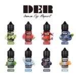 DER系列電子煙主機煙油 - 30ml/35mg高還原度尼古丁鹽｜多種水果茶飲｜台湾現貨直供