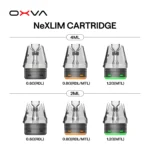 【大蠻牛空倉】OXVA NEXLIM 大蠻牛專用 4ML 頂部注油空煙彈 (3入裝) - 雙網狀線圈防漏可重複注油