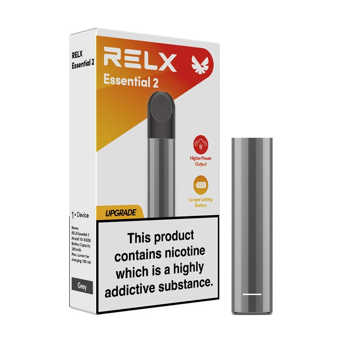 RELX-Essential-Device-2悅刻主機.webp 悅刻 RELX Essential 2 主機(兩段調壓)通用五六代彈 380mAh大電量 10W強勁功率 Type-C快充 多色可選 台灣現貨:圖片 1