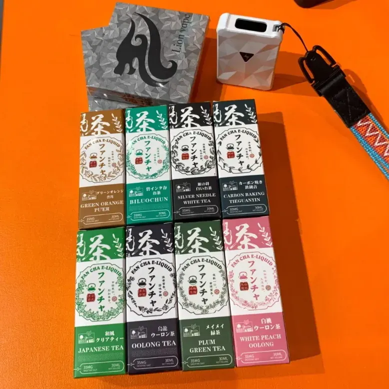 梵茶煙油主图2.webp SANDI FANCHA 梵茶煙油 30ml|日本原裝進口茶味丁鹽,還原十款經典茶香,口感醇厚清新不膩:圖片 1